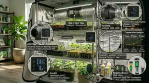 A visual decision-tree framework analyzing total cost of ownership and long-term durability features for commercial and hobbyist propagation grow tent models.