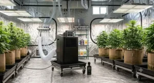 A quiet portable AC model ideal for home hobbyist grow tent operations.