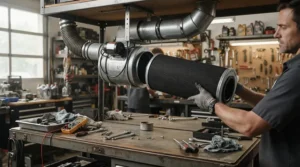 Attaching an odor scrubber to a 6 inch inline fan vs 8 inch for 4x8 tent filtration assembly