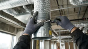 Connecting flexible aluminum ductwork to a 6 inch inline fan vs 8 inch for 4x8 tent exhaust systems