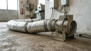 Reducing the Vivosun 4 inch fan noise level with acoustic insulated flexible ducting