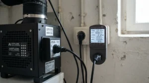 Energy usage graph featured in an AC Infinity Cloudline 6 inch vs Terrabloom 6 inch efficiency test.